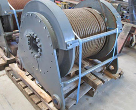 Gebraucht LIEBHERR Free Fall Winch 20 to right side - 2008
